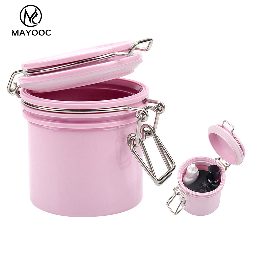Eyelash Extension Examples - 1pcs Eyelash Glue Storage Tank Container