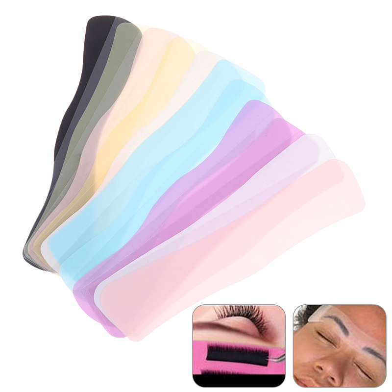 Eyelash Extension Examples - 1Pc Silicone Eyelash Extension Forehead Pad