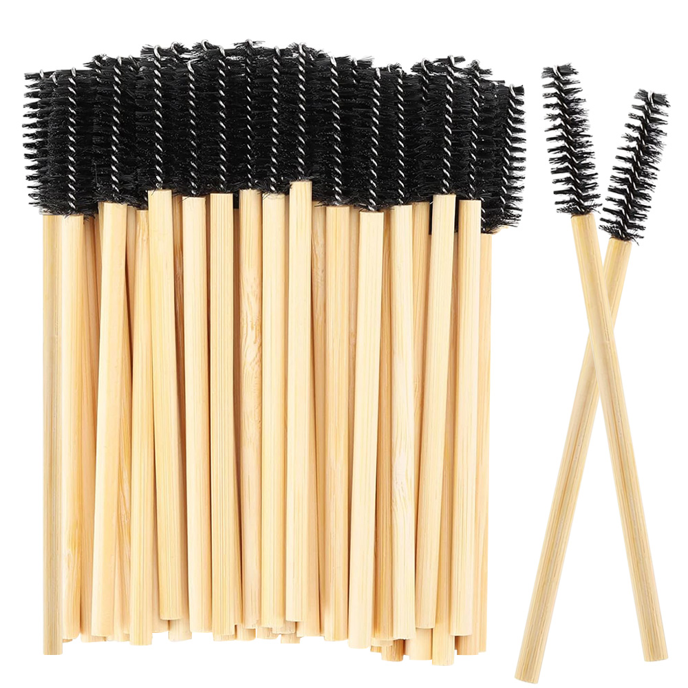 50/100Pcs Bamboo Handle Eyelas - Eyelash Extension London 评论和价格
