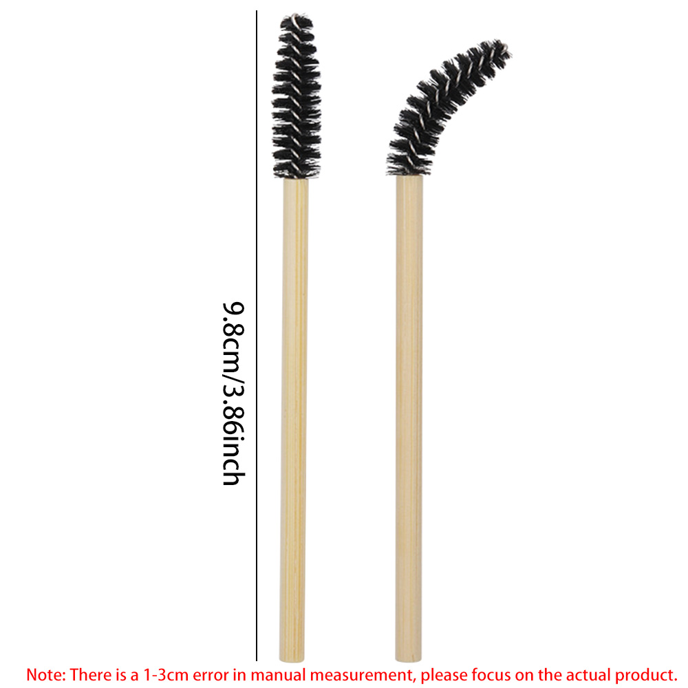 50/100Pcs Bamboo Handle Eyelas - Eyelash Extension London 评论和价格