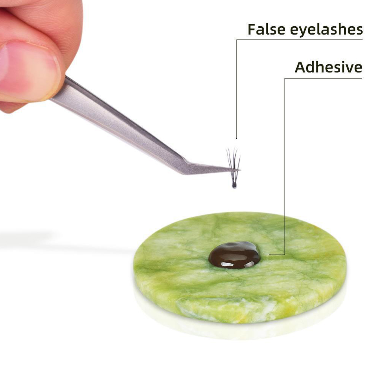 1/2PCS Eyelash Glue Pallet Las - Eyelash Extension London 评论和价格