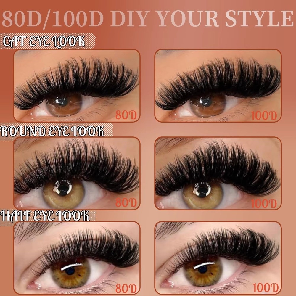 Long Lasting D Curl False Eyel - Eyelash Extension Mega Volume 评论和价格