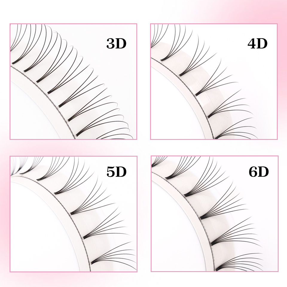 AGUUD Soft Natural Premade Vol - Eyelash Extension Fan 评论和价格
