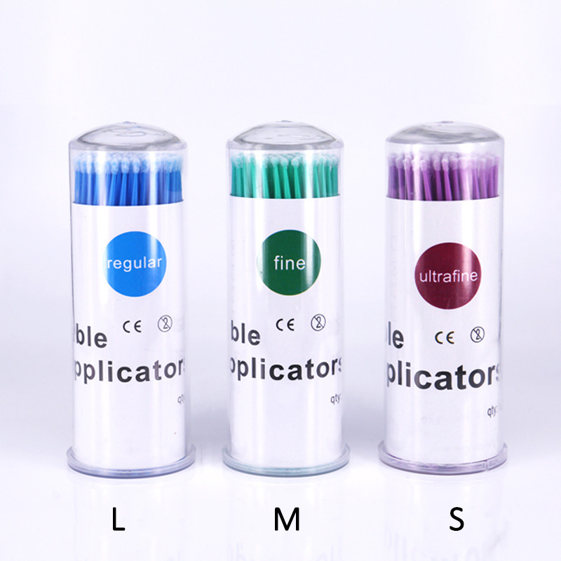 100Pcs/bottle MicroBrush For E - Eyelash Extension Kits 评论和价格