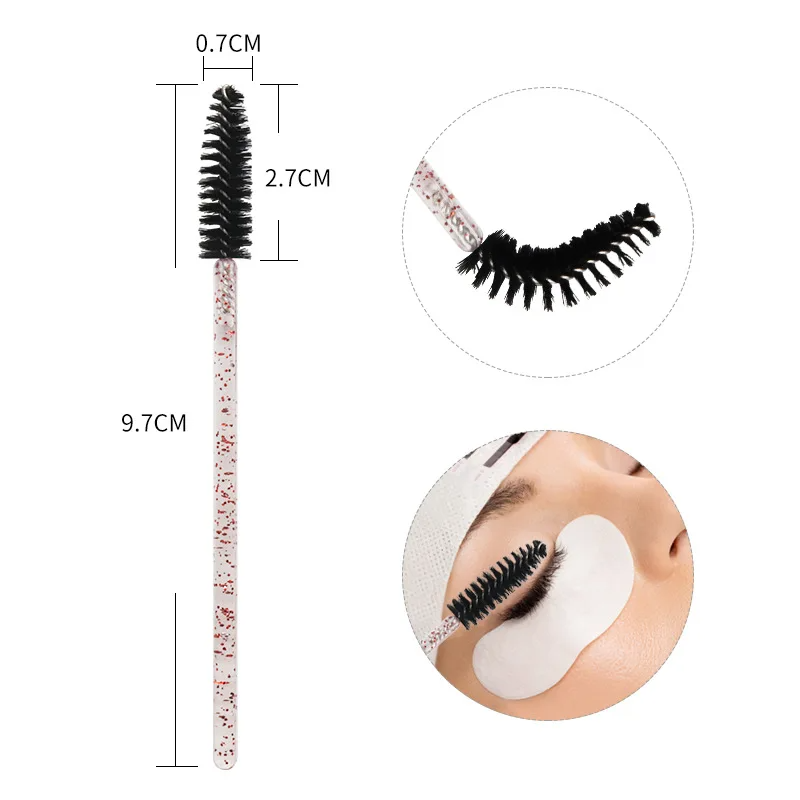 50pcs Eyelash Brushes Mascara  - Eyelash Extension Wholesale 评论和价格