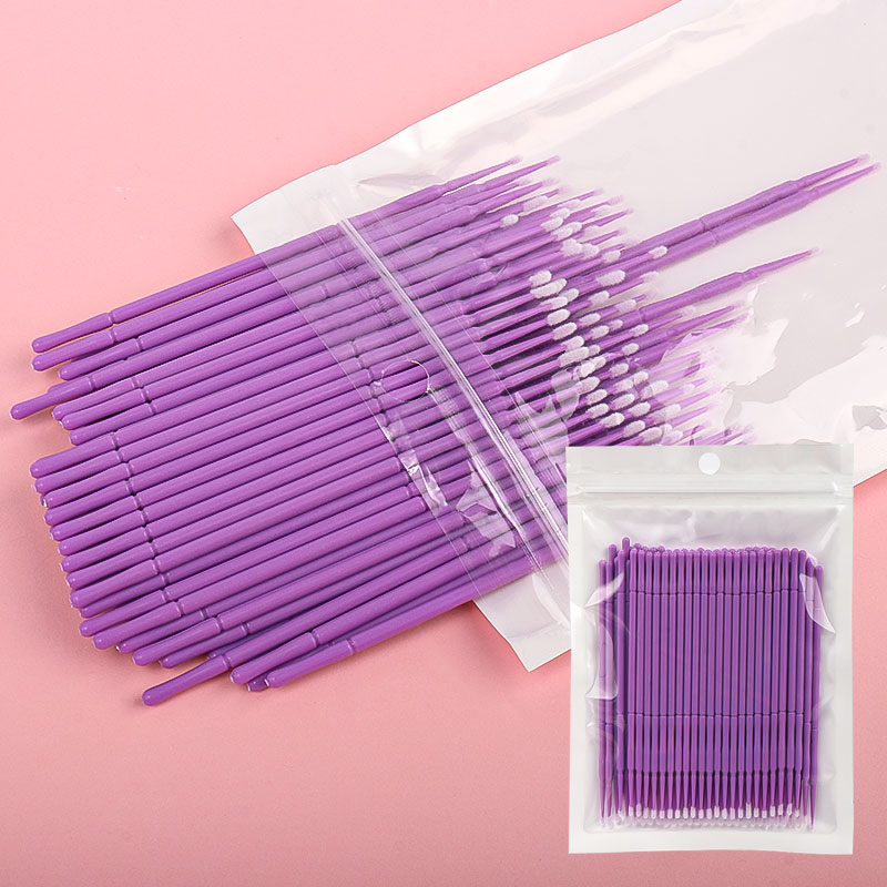 100PCS/Bag Bamboo Eyelash Exte - Eyelash Extension Examples 评论和价格