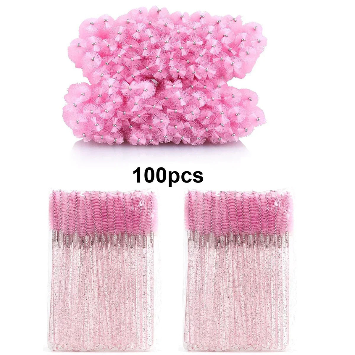 100pcs Disposable Eyelash Brus - Eyelash Extension Wholesale 评论和价格