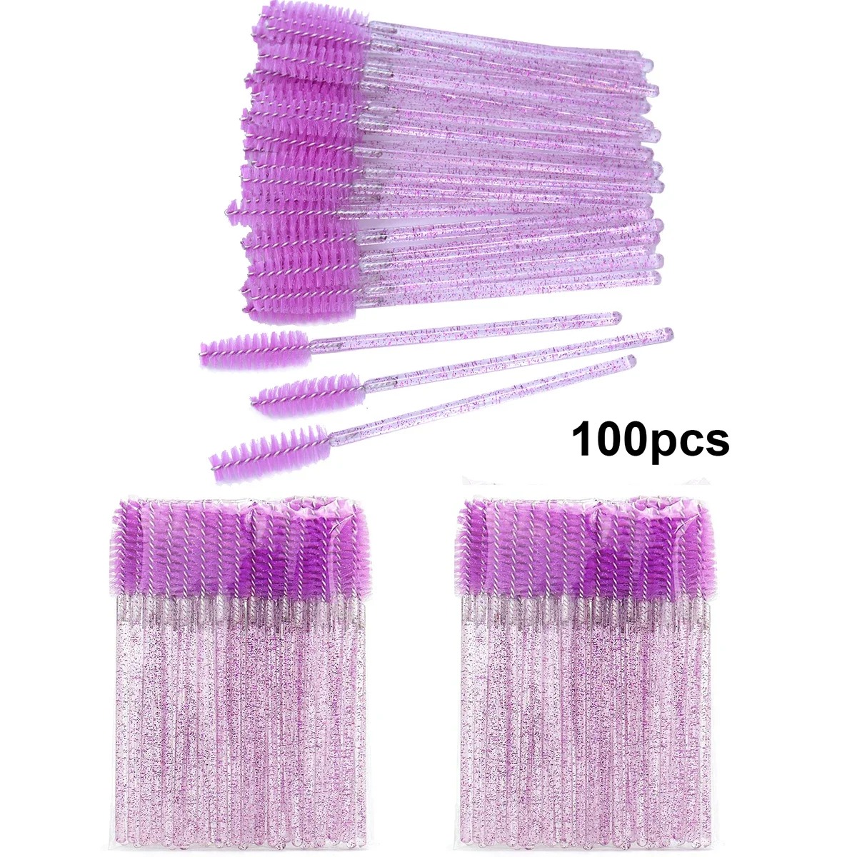 100pcs Disposable Eyelash Brus - Eyelash Extension Wholesale 评论和价格