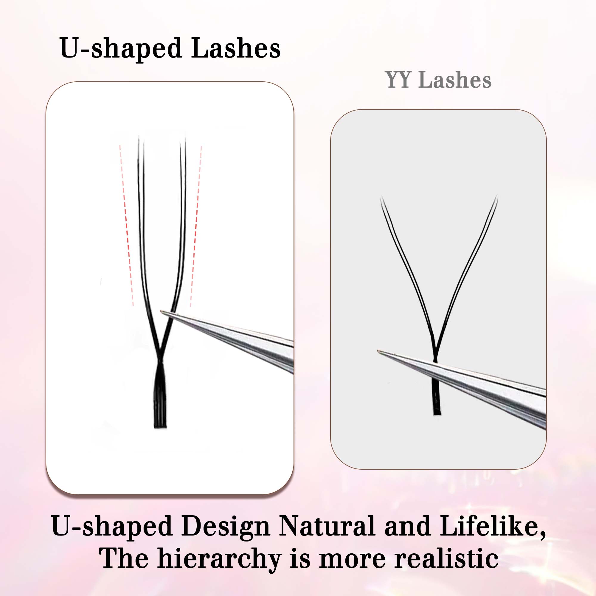 Natural False Eyelashes U Lash - Eyelash Extension Supernatural 评论和价格