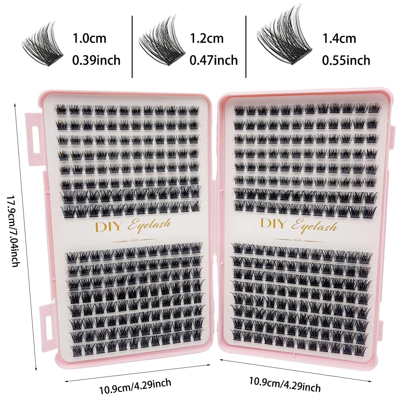 384pcs Individual Lashes Eyela - Eyelash Extension Home Service 评论和价格