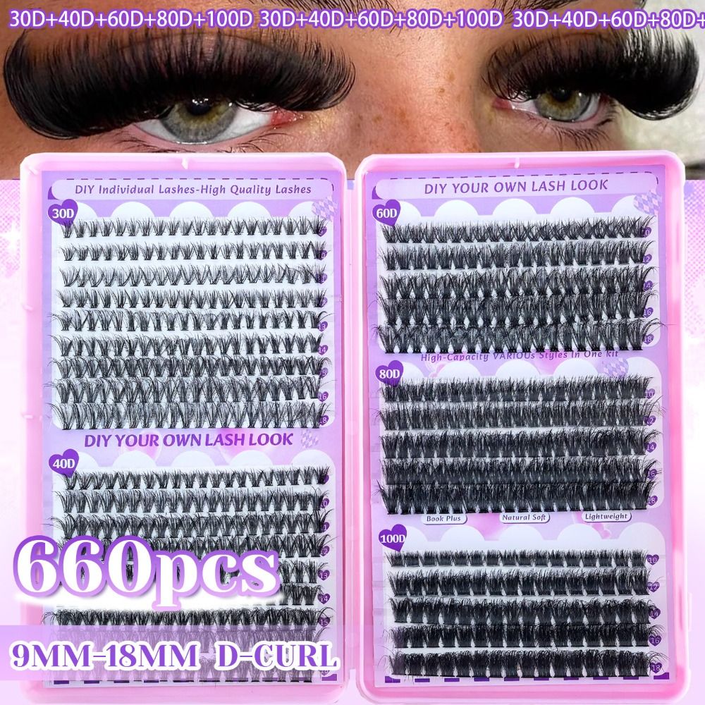 9-18mm Length False Eyelashes  - Eyelash Extension Kits 评论和价格