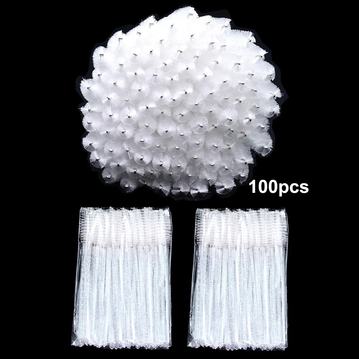 100pcs Disposable Eyelash Brus - Eyelash Extension Wholesale 评论和价格