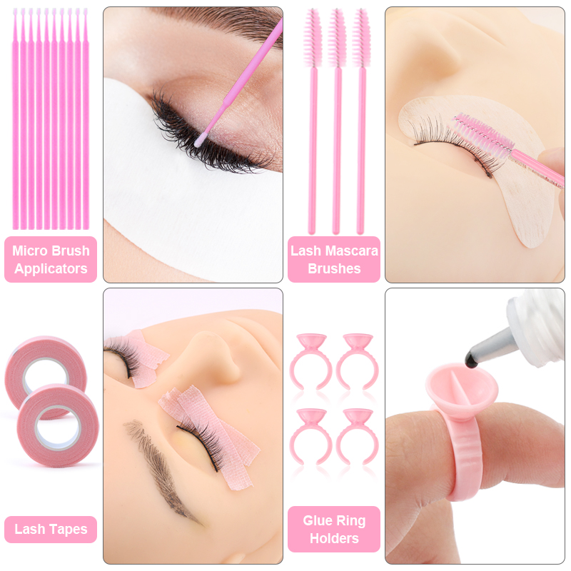 268PCS Eyelash Extensions Kit  - Eyelash Extension Fan 评论和价格