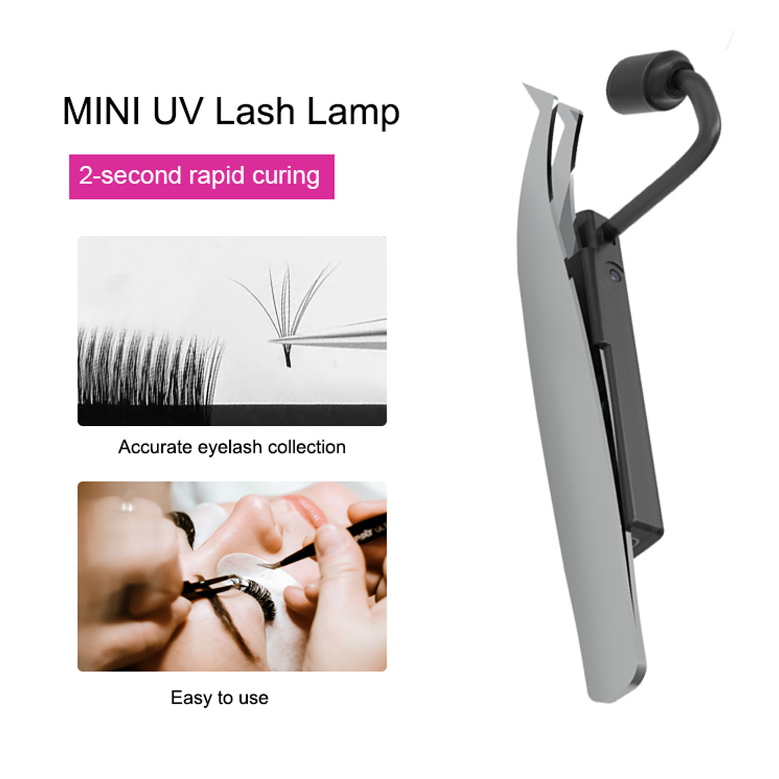 LED Lash Lamp 1W 395nm Fast Gl - Eyelash Extension Repair 评论和价格