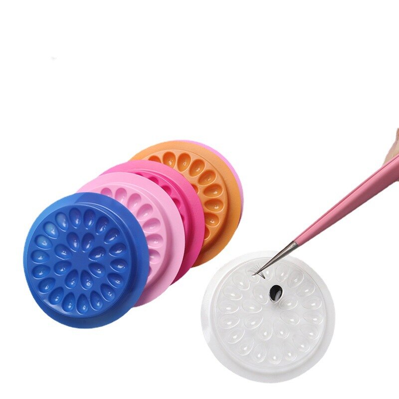 100pcs Eyelash Glue Holder Eye - Eyelash Extension Examples 评论和价格