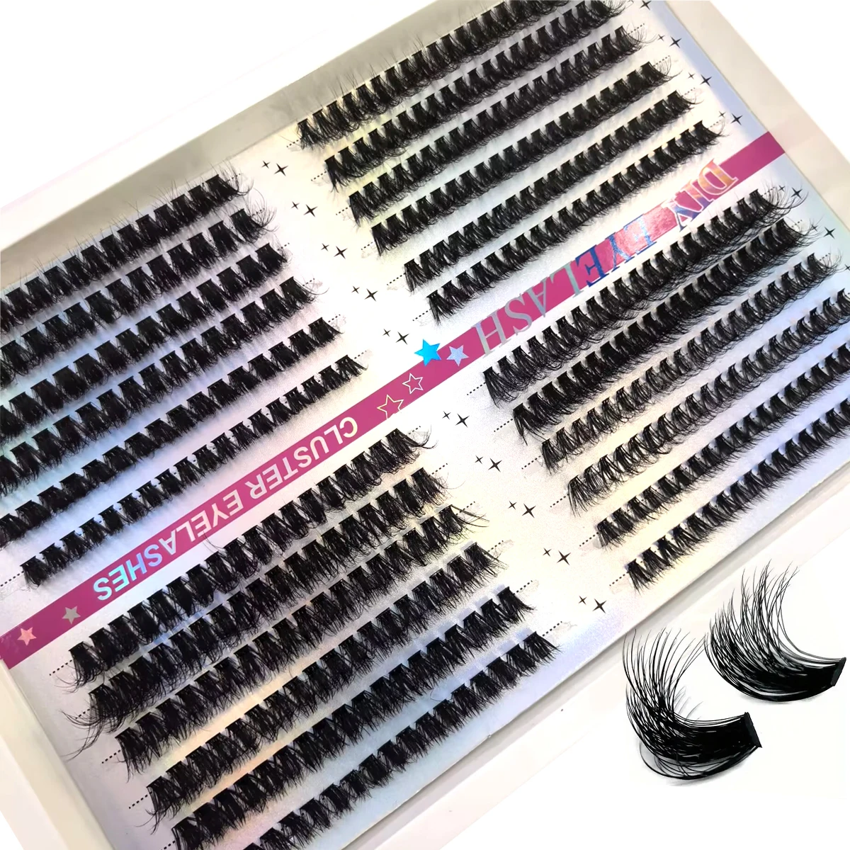 AMSDCN 30P-100P Mix Fluffy Ind - Eyelash Extension Home Service 评论和价格