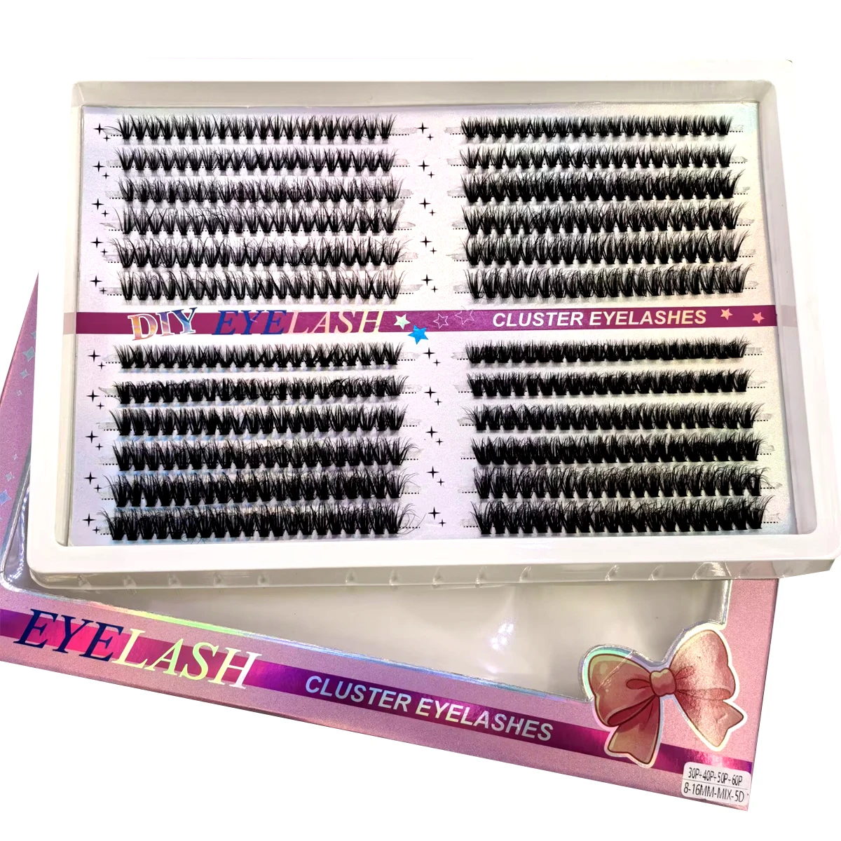 AMSDCN 30P-100P Mix Fluffy Ind - Eyelash Extension Home Service 评论和价格