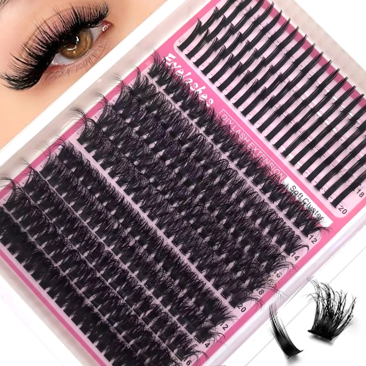 HBZGTLAD Spikes 60D-300D Reusa - Eyelash Extension Home Service 评论和价格